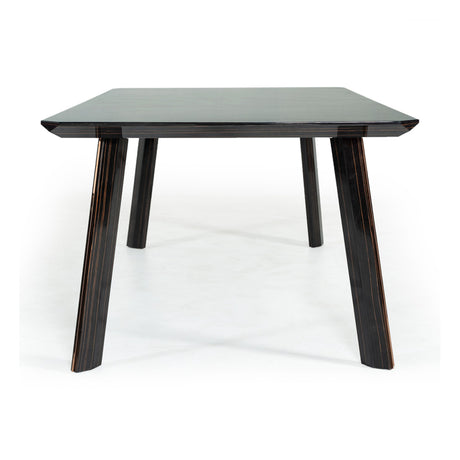 Black & Rosegold Dining Table | OROA Modern Chadwick