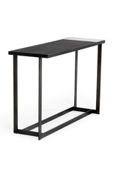 Gray Walnut Marble Console Table | OROA Modern Fargo | Oroa.com