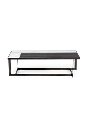 Gray Walnut Marble Coffee Table | OROA Modern Fargo | Oroa.com