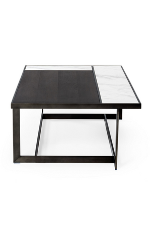 Gray Walnut Marble Coffee Table | OROA Modern Fargo | Oroa.com