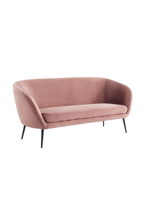 Pink Sloped-Arm Sofa | OROA Modern Koeing | Oroatrade.com