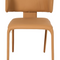 Contoured-Back Vegan Leather Dining Chair | OROA Modern Odessa | Oroa.com