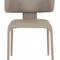 Contoured-Back Vegan Leather Dining Chair | OROA Modern Odessa | Oroa.com