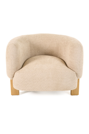 Curved-Back Accent Chair | OROA Modern Optima | Oroa.com