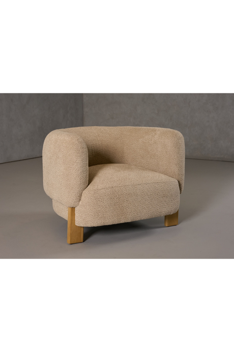 Curved-Back Accent Chair | OROA Modern Optima | Oroa.com