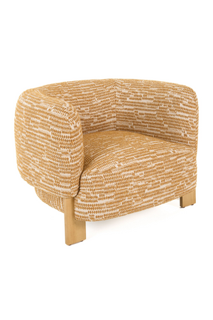 Curved-Back Accent Chair | OROA Modern Optima | Oroa.com