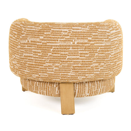 Curved-Back Accent Chair | OROA Modern Optima