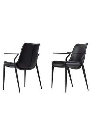 Vegan Leather Dining Chair Set (2) | OROA Modern Osprey | Oroa.com
