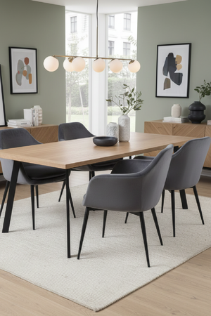   Velvet Dining Armchair | Oroa.com