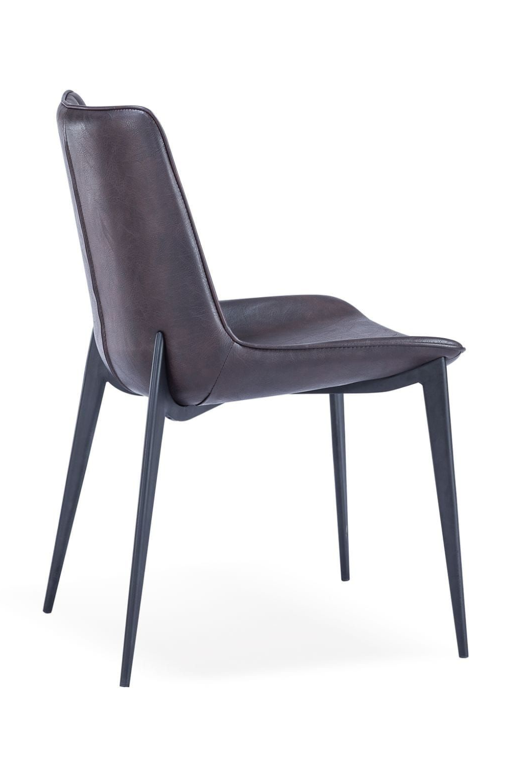 Brown Channel-Tufted Dining Chairs (2) | OROA Modern Peoria | Oroa.com