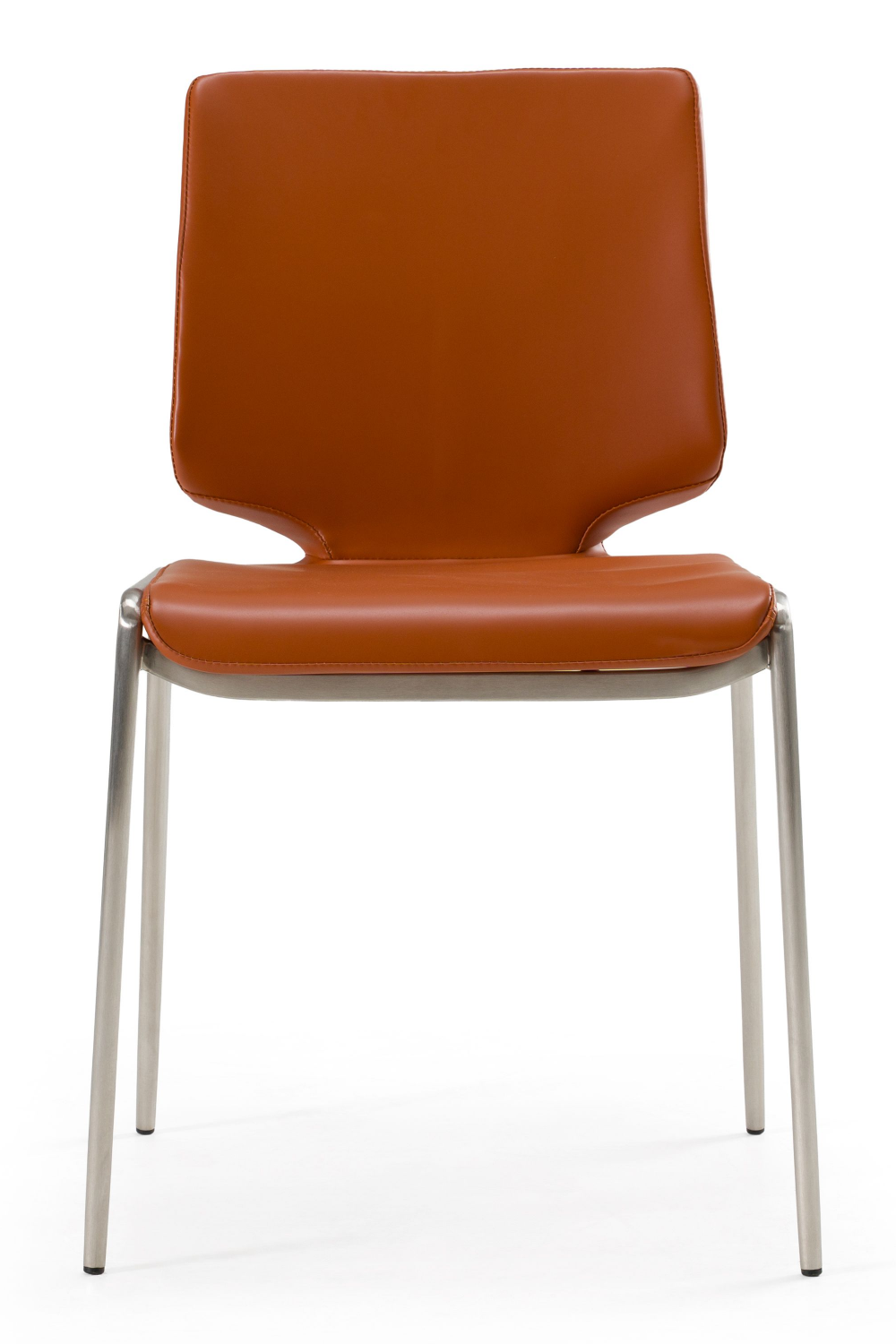 Eco-Leather Stackable Dining Chairs (2) | OROA Modern | Oroa.com