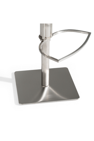 Gray Leatherette Swivel Bar Stool | OROA Modern Manning | Oroa.com