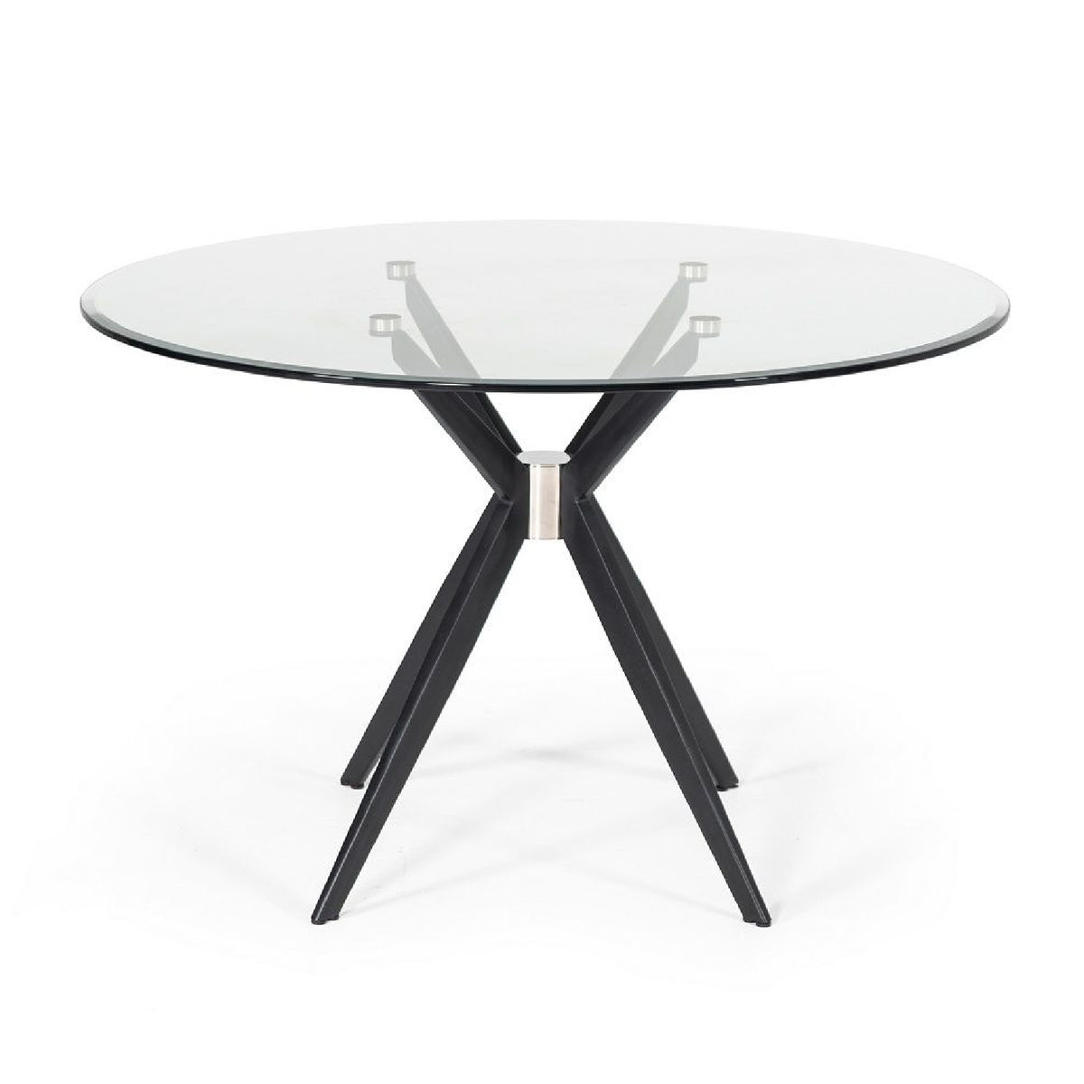 Round Glass Dining Table | OROA Modern Dallas