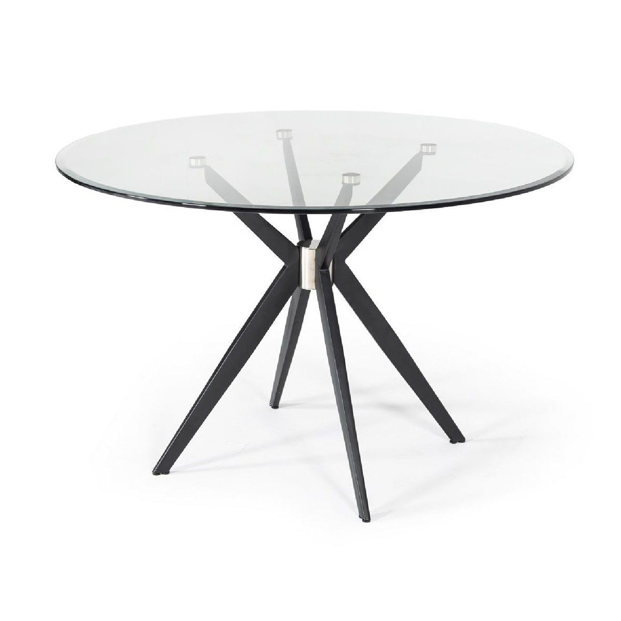Round Glass Dining Table | OROA Modern Dallas