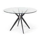 Round Glass Dining Table | OROA Modern Dallas
