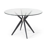 Round Glass Dining Table | OROA Modern Dallas