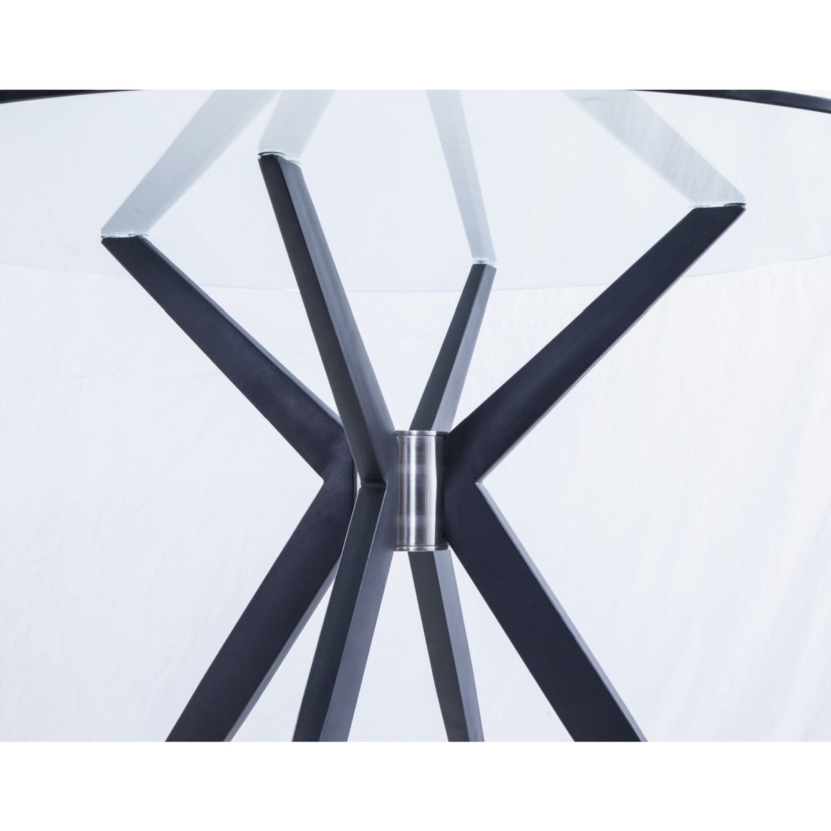 Round Glass Dining Table | OROA Modern Dallas