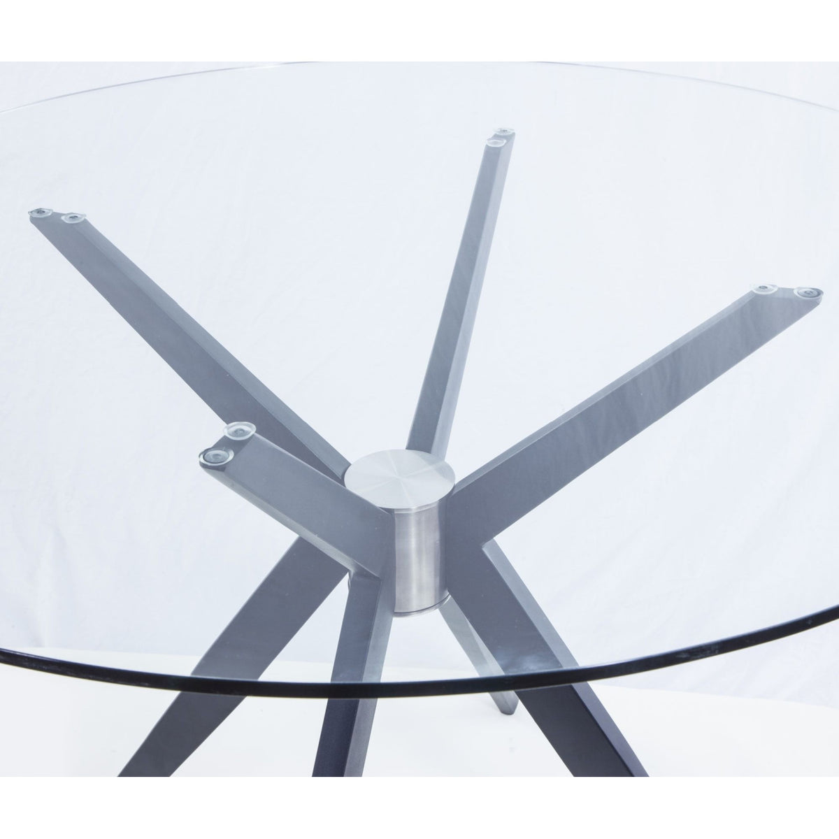 Round Glass Dining Table | OROA Modern Dallas