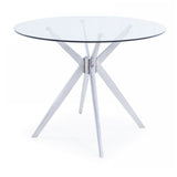 Round Glass Dining Table | OROA Modern Dallas