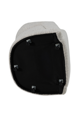 Gray Wheeled Dining Chair | OROA Modern Kadoka | Oroa.com