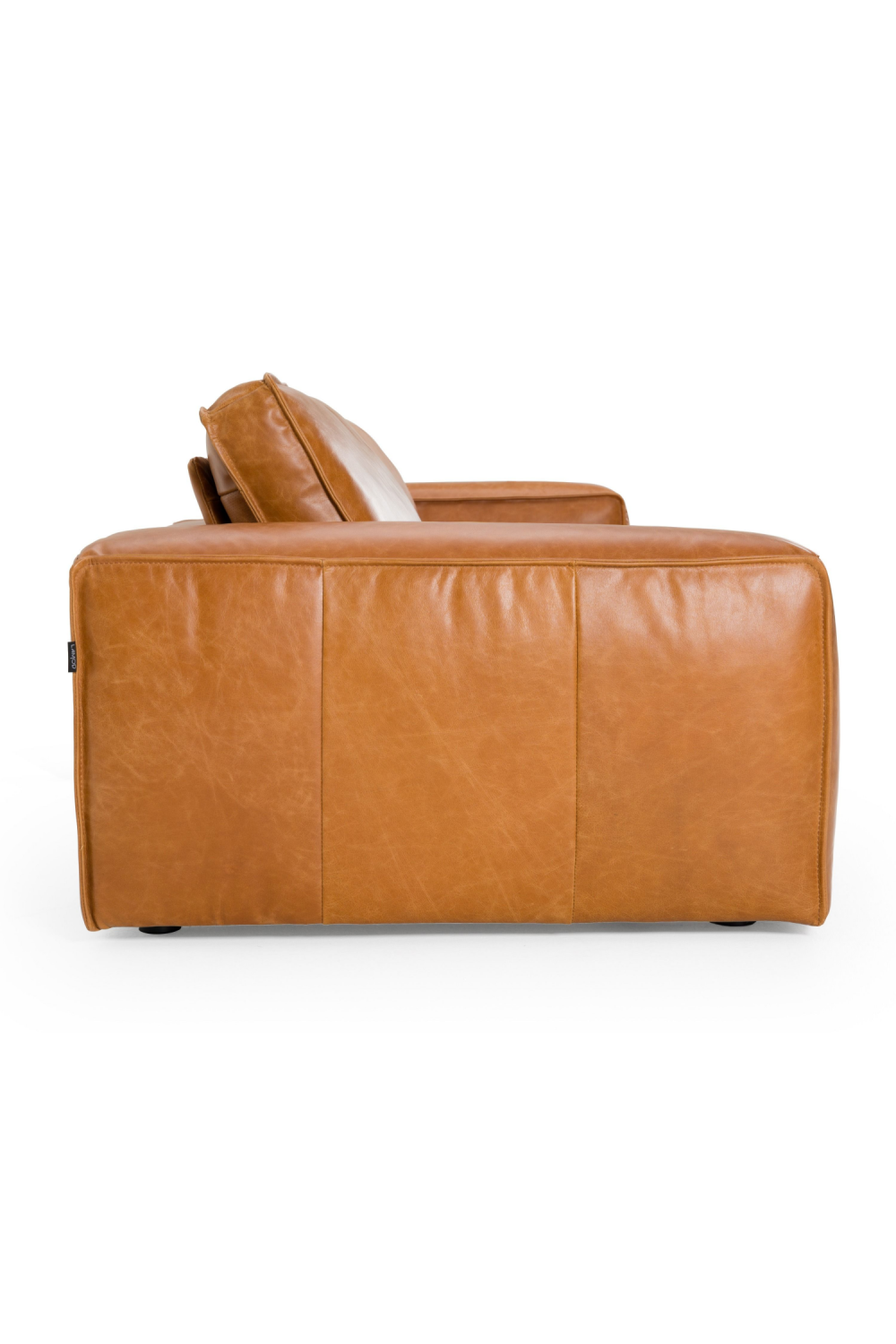 Brown Leather 3-Piece Sofa | OROA Modern Cambria | Oroa.com
