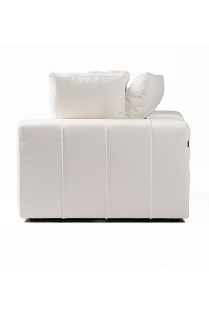 White Modular Corner Sofa | OROA Modern Vicki | Oroa.com