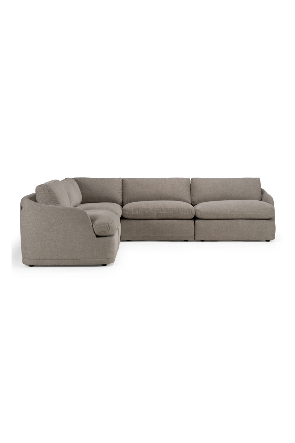 Gray Fabric Sectional Sofa | OROA Modern Chantry | Oroa.com
