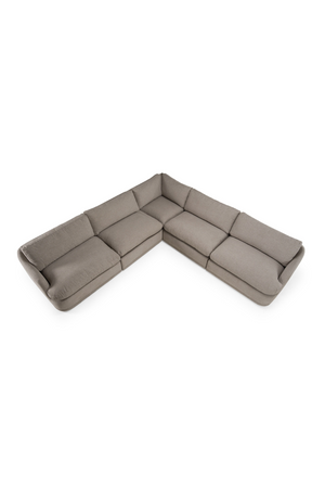 Gray Fabric Sectional Sofa | OROA Modern Chantry | Oroa.com