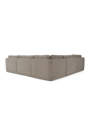 Gray Fabric Sectional Sofa | OROA Modern Chantry | Oroa.com