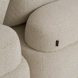 Off-White Contemporary Sectional Sofa | OROA Modern Evans