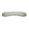 Modern European furniture - Off-White Contemporary Sectional Sofa - www.oroa.com