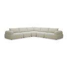 Modern European furniture - Off-White Contemporary Sectional Sofa - www.oroa.com
