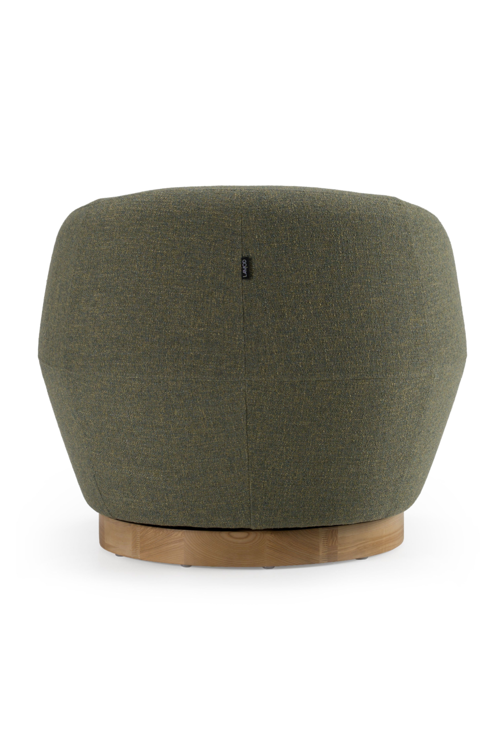 Hemp Fabric Swivel Accent Chair | OROA Modern Agatha | Oroa.com