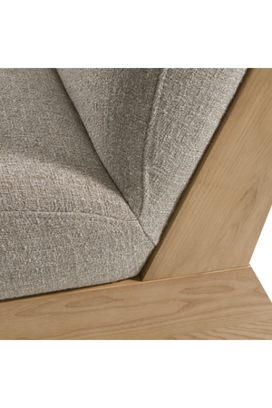 Wood Base Accent Chair | OROA Modern Vance | Oroa.com