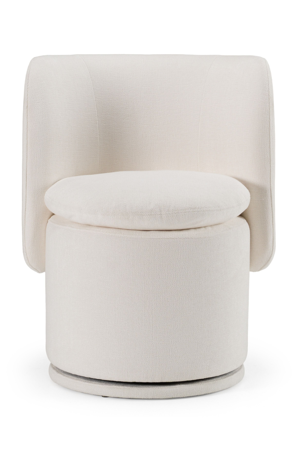 Rounded Swivel Dining Chair | OROA Modern Norris | Oroa.com