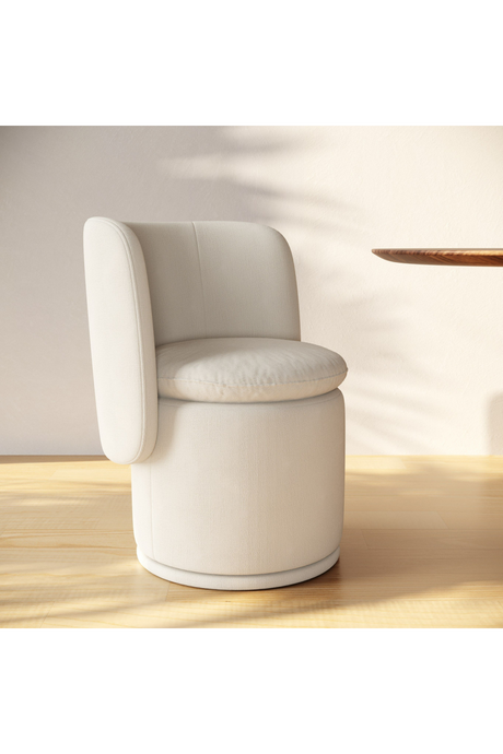 Round Swivel Dining Chair | OROA Modern Norris | Oroa.com