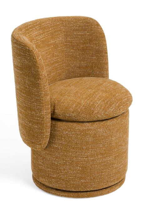 Rounded Swivel Dining Chair | OROA Modern Norris | Oroa.com