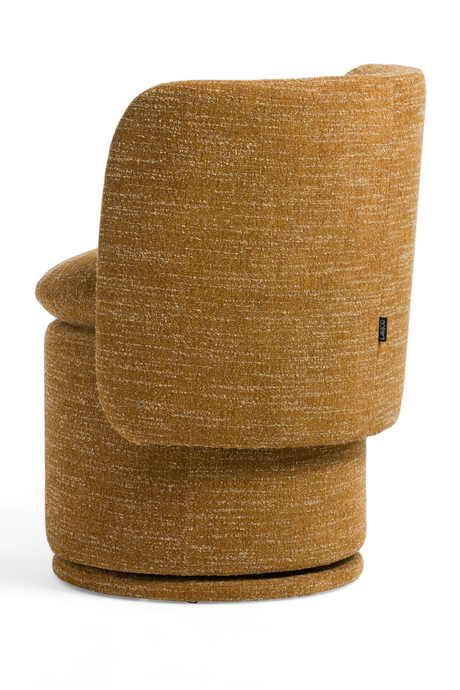 Rounded Swivel Dining Chair | OROA Modern Norris | Oroa.com