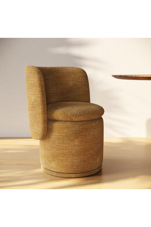 Rounded Swivel Dining Chair | OROA Modern Norris | Oroa.com
