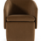 Curved Wheeled Dining Chair | OROA Modern Tassell | Oroa.com