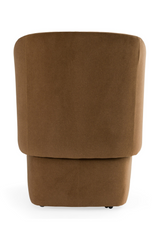 Curved Wheeled Dining Chair | OROA Modern Tassell | Oroa.com