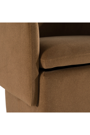 Curved Wheeled Dining Chair | OROA Modern Tassell | Oroa.com