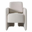 White Upholstered Dining Chair | OROA Modern Hermosa | Oroa.com