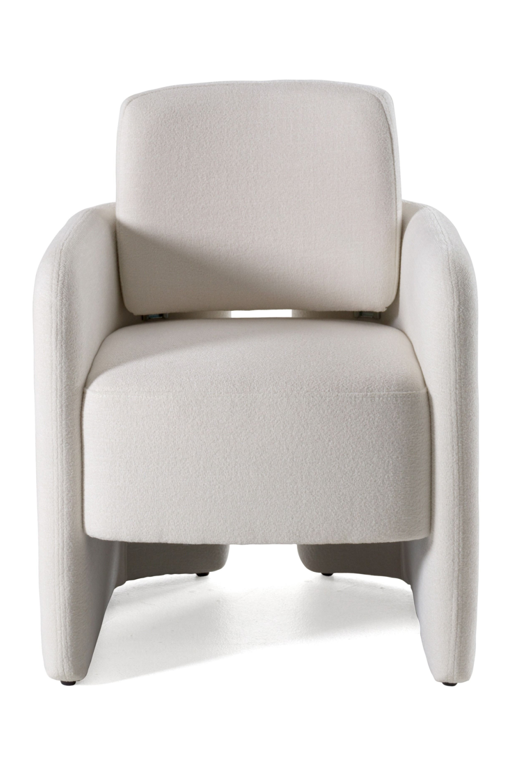 White Upholstered Dining Chair | OROA Modern Hermosa | Oroa.com