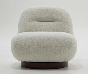 Fabric Upholstered Swivel Chair | OROA Modern Renee | Oroa.com