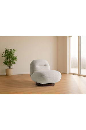 Fabric Upholstered Swivel Chair | OROA Modern Renee | Oroa.com