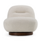 Fabric Upholstered Swivel Chair | OROA Modern Renee | Oroa.com