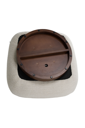 Fabric Upholstered Swivel Chair | OROA Modern Renee | Oroa.com