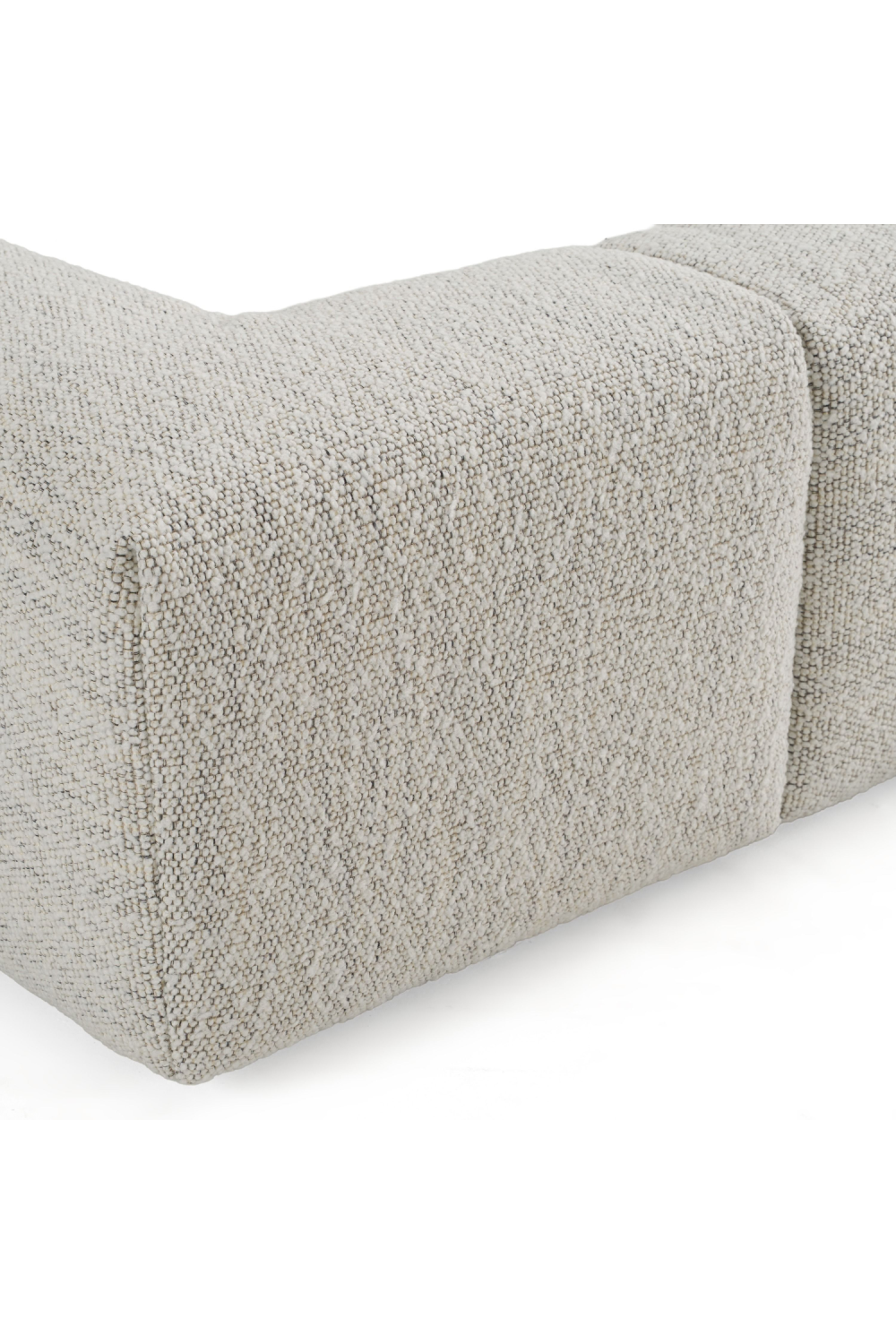 Channel-Tufted Cream Bed | OROA Modern Lamont | Oroa.com