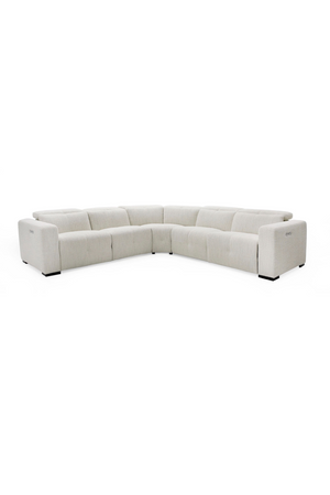 White Sectional Recliner Sofa | OROA Modern Beck | Oroa.com